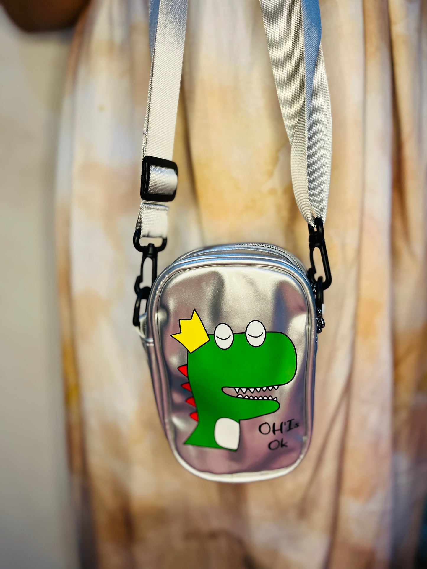 Kids Dinosaur Crossbody Bag | Embroidered Fun Design