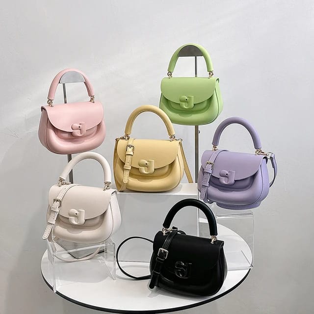 Small Tess Suede Leather Bag