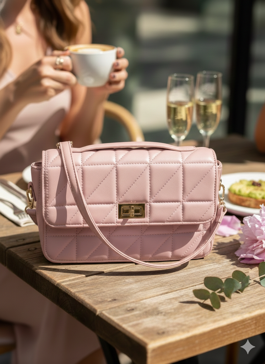 Medium Quilted Crossbody Bag | Classic Elegance