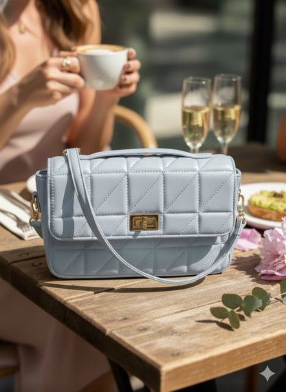 Medium Quilted Crossbody Bag | Classic Elegance