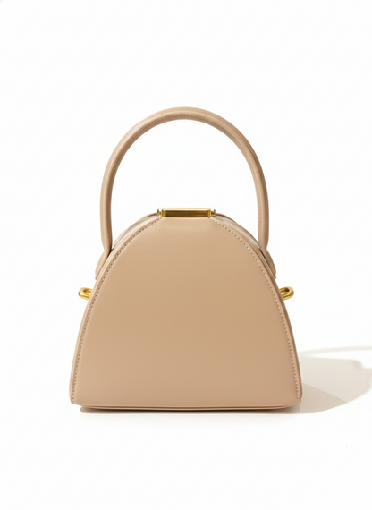 Structured Top Handle Handbag for Women