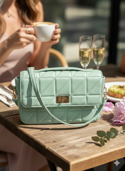 Medium Quilted Crossbody Bag | Classic Elegance