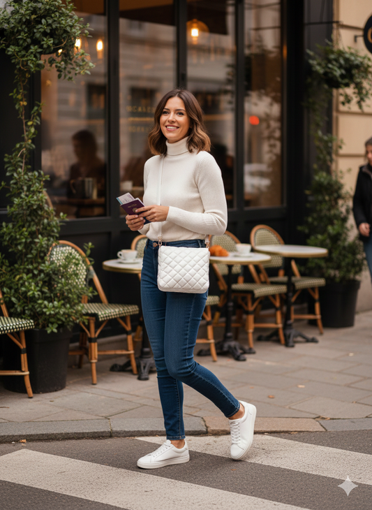 Quilted Detail Ruched Bag | Stylish Shoulder Bags