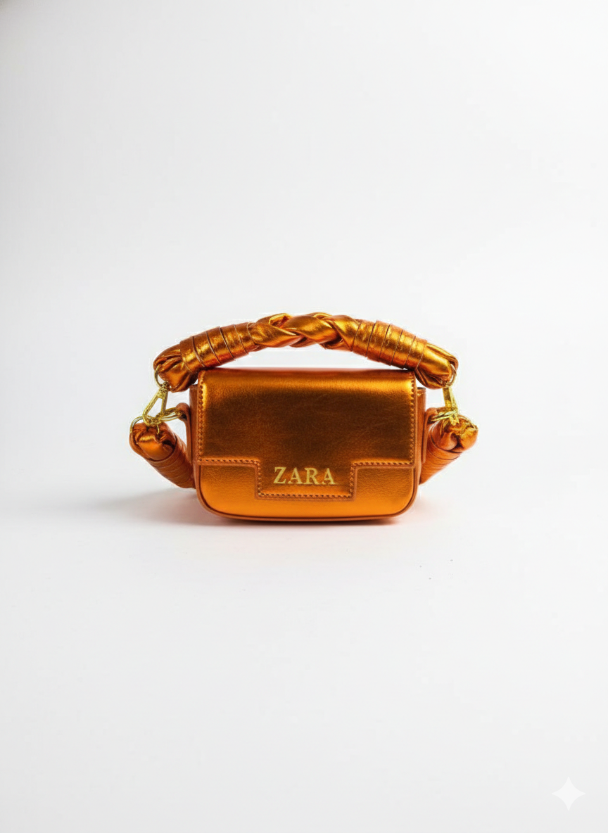 Mini Metallic Evening Bag