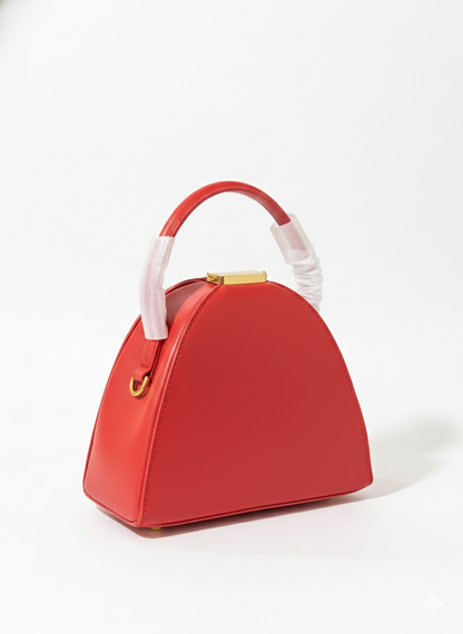 Structured Top Handle Handbag for Women