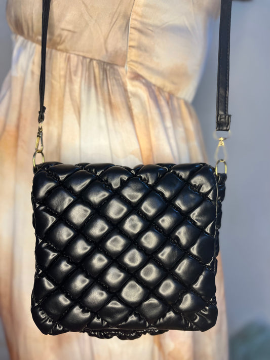 Quilted Detail Ruched Bag | Stylish Shoulder Bags