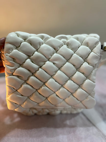 Quilted Detail Ruched Bag | Stylish Shoulder Bags