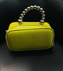 Beaded Handle Box Bag for Women