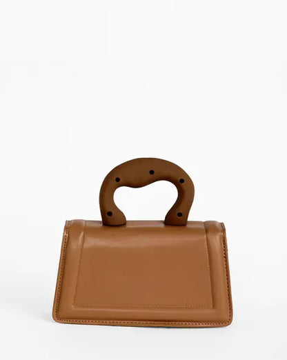Structured Top Handle Handbag for Women