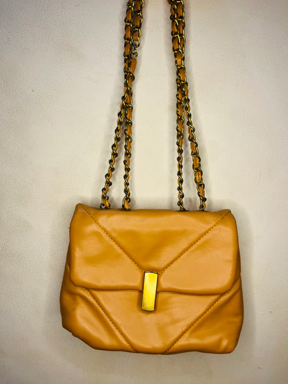 Flap Chain Square Bag
