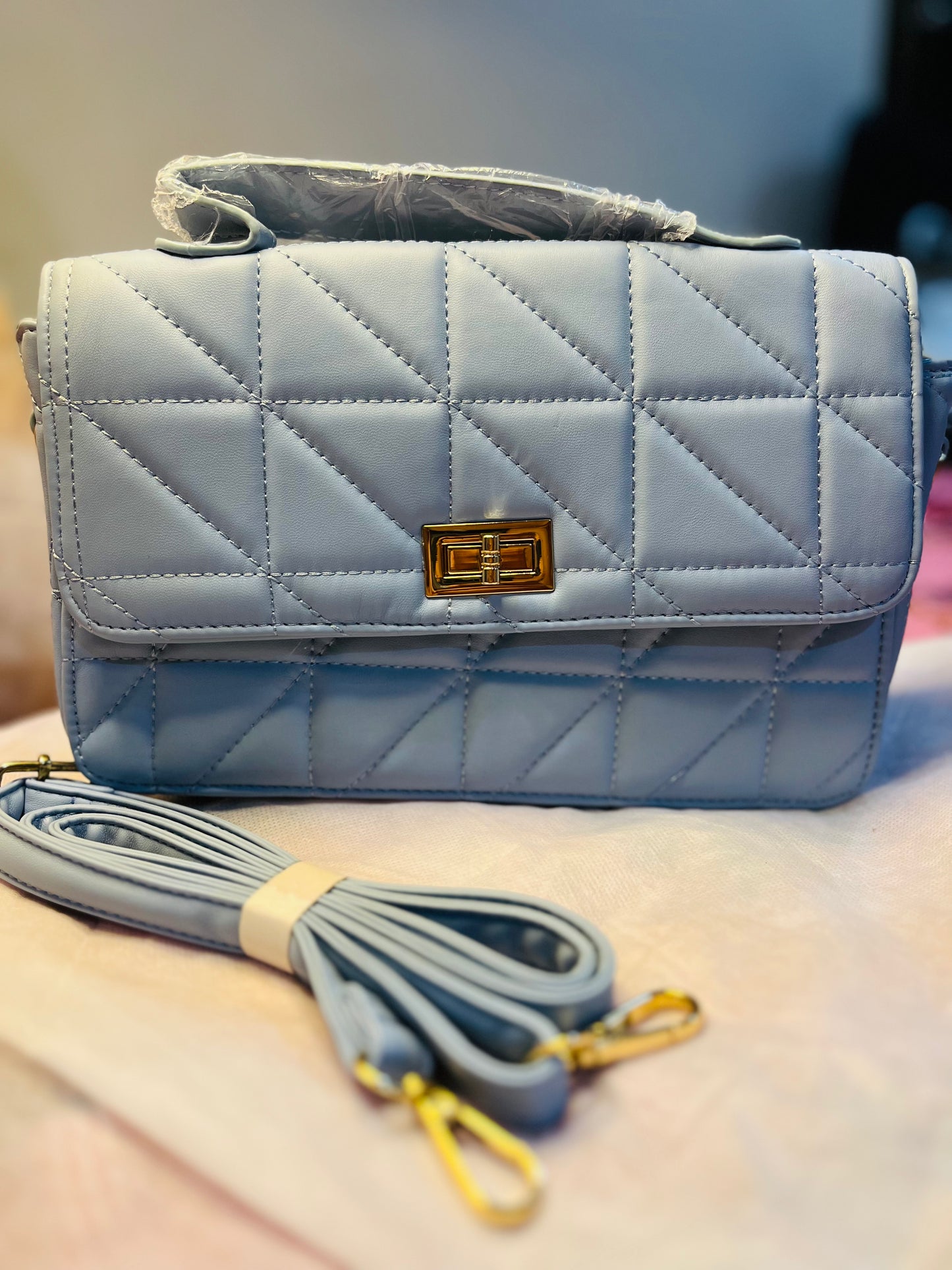 Medium Quilted Crossbody Bag | Classic Elegance
