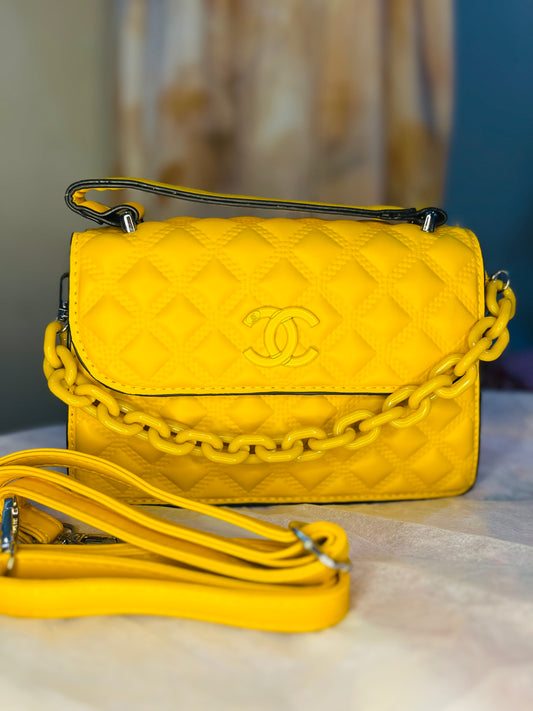Vegan Leather Quilted Crossbody Bag | Stylish & Cruelty-Free