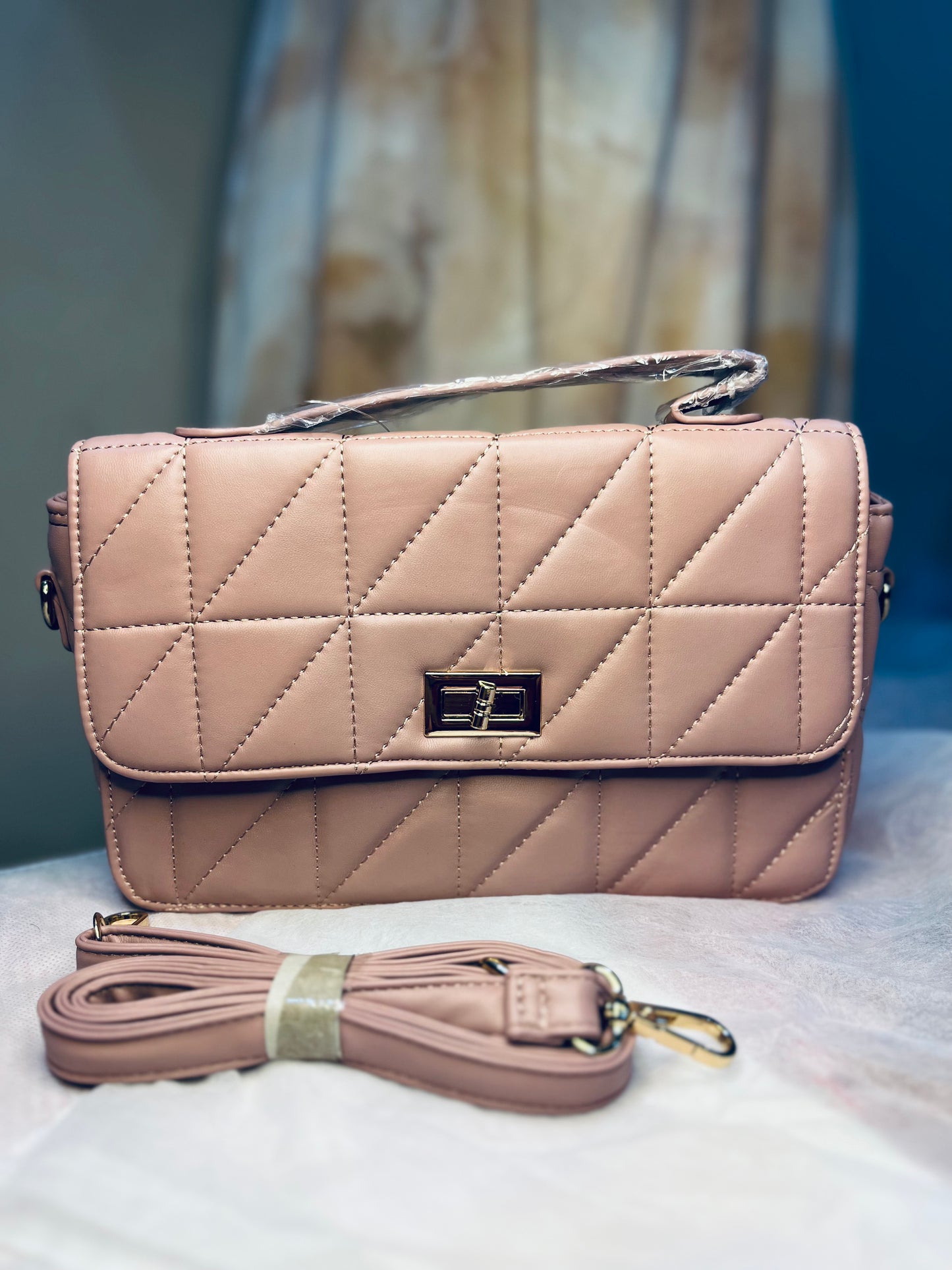 Medium Quilted Crossbody Bag | Classic Elegance