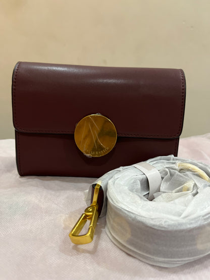 Gold Dial Crossbody Bag