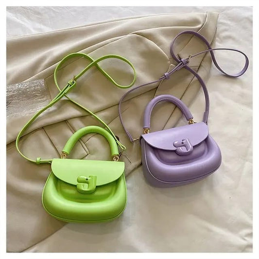 Small Tess Suede Leather Bag