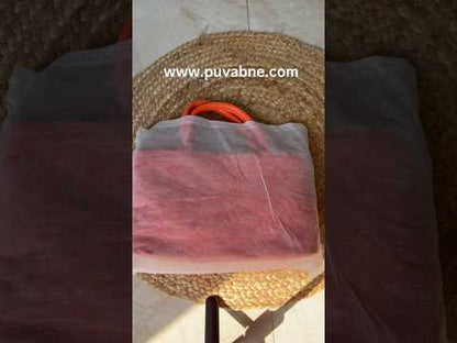 Quilted Satchel Bag with Handle